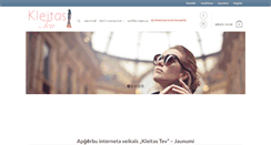Desktop Screenshot of kleitastev.com
