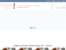 Tablet Screenshot of kleitastev.com